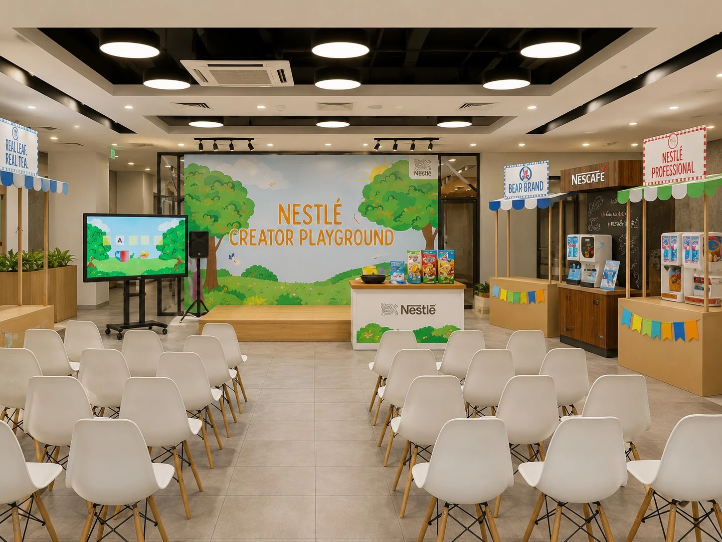 Nestlé Creator Playground Booth
